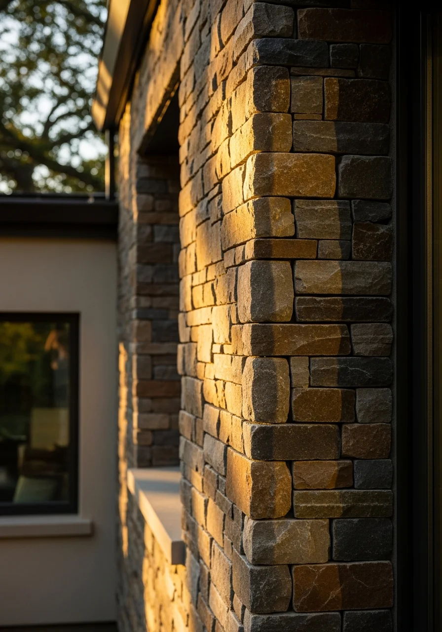 Detail of fine craftsmanship on a Menlo Park property, showcasing quality materials and careful execution.